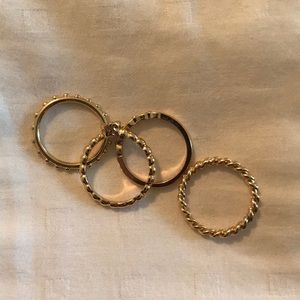 Golden Rings Set